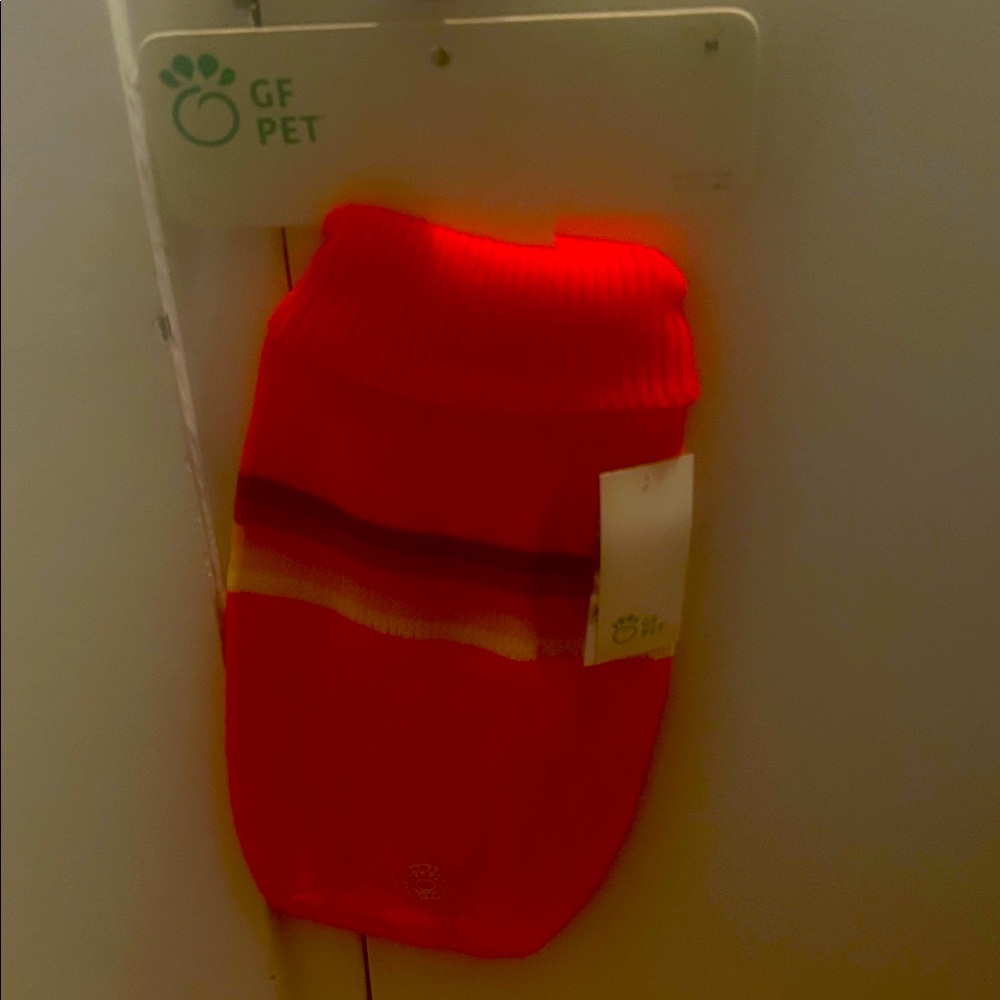 GF Pet Orange Dog Sweater